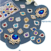 40Pcs 20 Style Zinc Alloy Cabochons FIND-BC0003-18-4