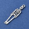 Tibetan Style Alloy Pendants for Halloween PALLOY-O002-09B-AS-2