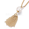 304 Stainless Steel Pendants Necklaces NJEW-E142-01G-2