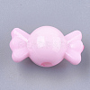 Opaque Solid Color Acrylic Beads MACR-T030-08-2