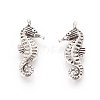 Tibetan Style Alloy Charms TIBEP-A19239-AS-RS-1