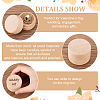 Wooden Ring Boxes LS-CON-WH0078-24B-4