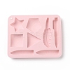 DIY Crayon Food Grade Silicone Molds DIY-B057-09-2