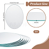 Glass Mirror AJEW-WH0270-378A-2