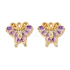 304 Stainless Steel with Crystal Rhinestone Enamel Charms STAS-G358-06G-03-1