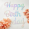 Paper Word Happy Birthday Garlands AJEW-WH0398-009-3