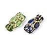 Owl Glass Beads GLAA-T025-33M-2