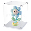 Transparent Acrylic Minifigures Display Case ODIS-WH0043-92A-1