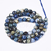Natural Crackle Agate Beads Strands X-G-T119-01A-02-2