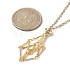 Crystal Cage Holder Necklace X-NJEW-JN04588-4