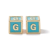 Rack Plating Brass Enamel Beads KK-B060-04G-06G-2