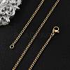 Ion Plating(IP) 304 Stainless Steel Necklace LS-STAS-J023-03G-4