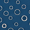 20Pcs 4 Styles 925 Sterling Silver Split Jump Rings STER-BBC0006-57-4