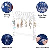 SUPERFINDINGS Transparent Acrylic Earring Hanging Display Stands EDIS-FH0001-05-4