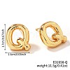 Brass Stud Earrings UV9543-17-1