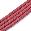 Spray Painted Non-magnetic Synthetic Hematite Beads Strands G-R0468-03D-08-1