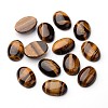 Natural Tiger Eye Oval Cabochons X-G-L394-06-25x18mm-1