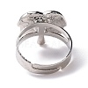 100Pcs Adjustable Mood Ring RJEW-B029-05-5