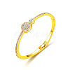 Alloy with Crystal Rhinestone Hinged Bangles for Women FS-WG3C203-04-1