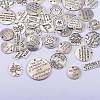 40Pcs 20 Style Tibetan Style Alloy Pendants TIBEP-SZ0001-03-3