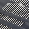 55Pcs Stainless Steel & Iron Yarn Needles PW-WG1A203-01-4