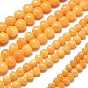 Natural Malaysia Jade Beads Strands G-L645-A01-4mm-10-2