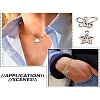 12 Styles ABS Plastic & CCB Plastic Pendants KY-YW0001-67-6