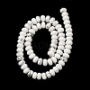 Synthetic Howlite Beads Strands G-K340-B06-02-2