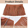 3M PU Leather Fringe Trim DIY-HS0002-30C-4