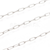 Tarnish Resistant 304 Stainless Steel Paperclip Chains CHS-F010-01B-P-2