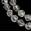 Natural Quartz Crystal Beads Strands G-K387-A16-02-5