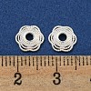 925 Sterling Silver Bead Caps STER-C007-04E-S-3