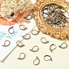 Brass Leverback Earring Findings EC223-R-3