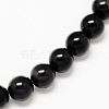 Grade AA Natural Obsidian Round Beads Strands G-L275-03-6mm-1