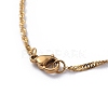 304 Stainless Steel Singapore Chain Necklaces NJEW-JN02662-01-3