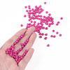 Baking Paint Glass Seed Beads SEED-S003-K24-4