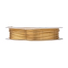 Eco-Friendly Round Copper Jewelry Wire X-CWIR-P001-01-0.6mm-2