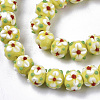 Handmade Lampwork Beads Strands LAMP-N021-001H-3