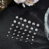 60Pcs 6 Styles 925 Sterling Silver Beads STER-BBC0008-15-3