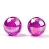 Transparent Acrylic Beads MACR-T046-01C-10-3