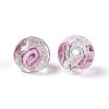 Handmade Foil Lampwork Beads LAMP-T021-33A-3