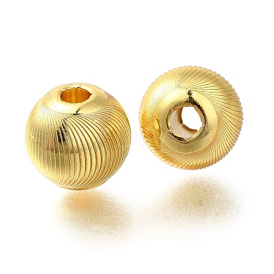 Brass Spacer Beads KK-B121-08G-1