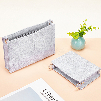 2Pcs 2 Style Wool Felt Bag Organizer Inserts FIND-WR0007-41C-1