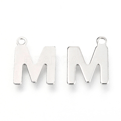 Non-Tarnish 201 Stainless Steel Charms X-STAS-C021-06P-M-1