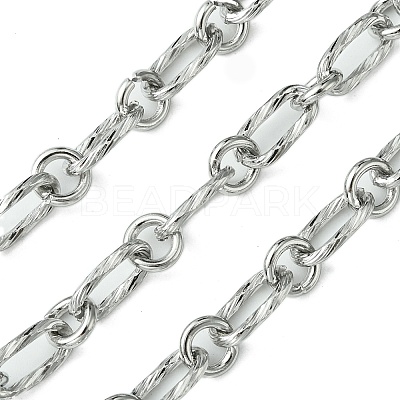 Tarnish Resistant 304 Stainless Steel Chains CHS-Q005-01P-1