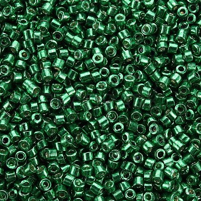 Plated Glass Cylinder Beads SEED-S047-E-002-1