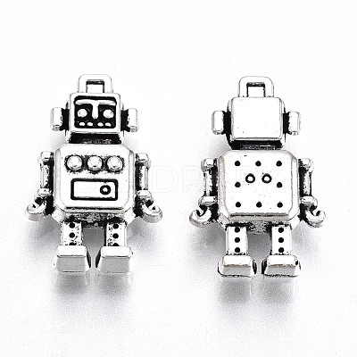 Tibetan Style Alloy Pendants X-TIBE-S323-083AS-RS-1