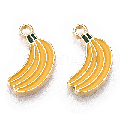 Alloy Enamel Pendants FIND-N048-026B-1