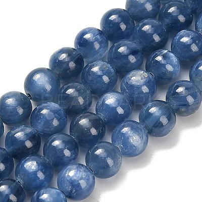 Natural Kyanite Beads Strands G-H335-B04-6mm-1