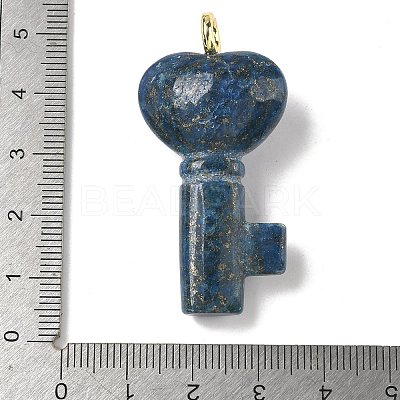 Dyed Natural Lapis Lazuli Pendants G-C274-05E-1